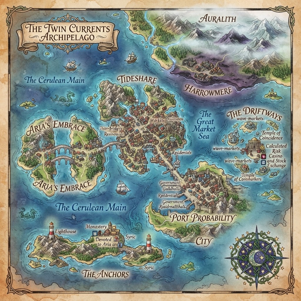 Map of the Twin Currents
